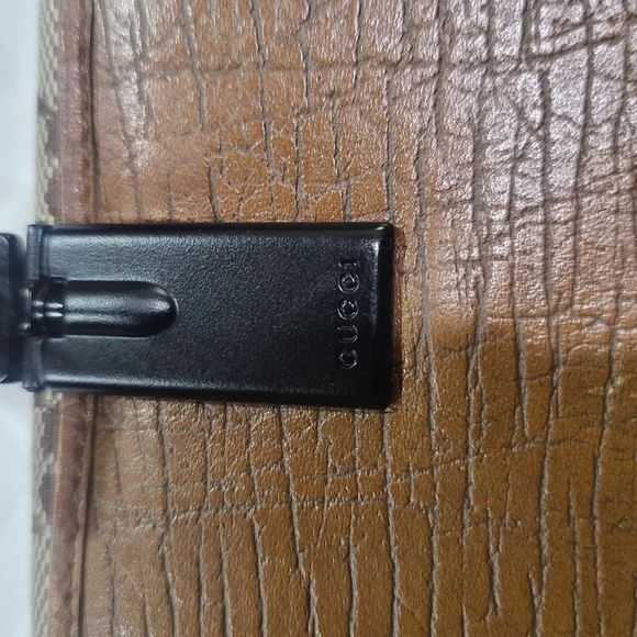 GUCCI Monogram Bamboo Wallet Brown - Picture 8 of 12